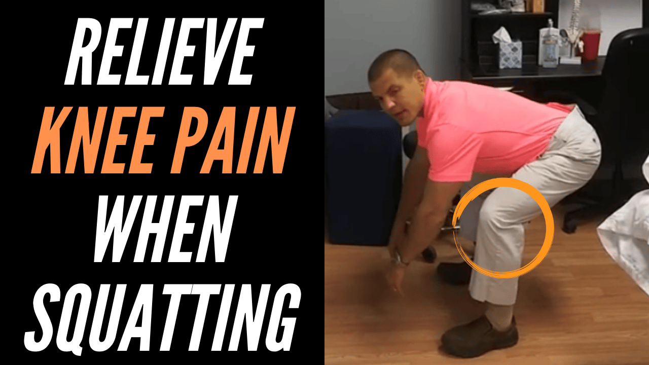 Relieve Knee Pain From Squatting Down