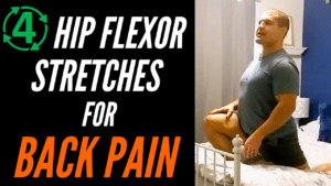 stretching your hip flexors can help shooting pain in the front of your leg
