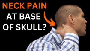 pain in back of head at base of skull