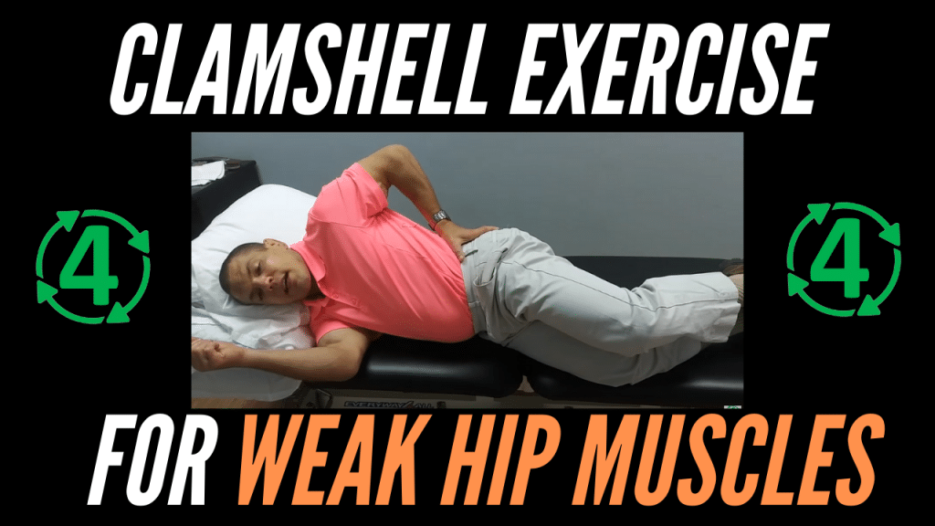 How To Do The Clamshell Exercise For Weak Hip Muscles Properly