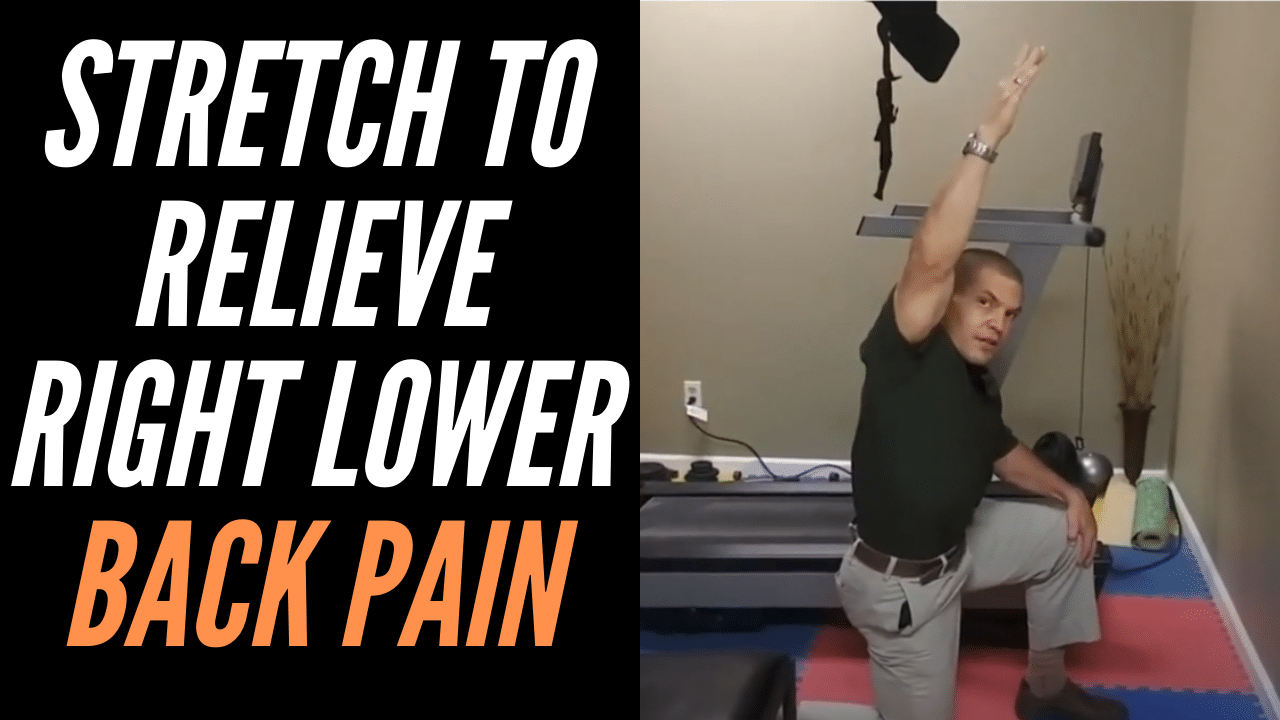 Lower Right Back Pain Relief