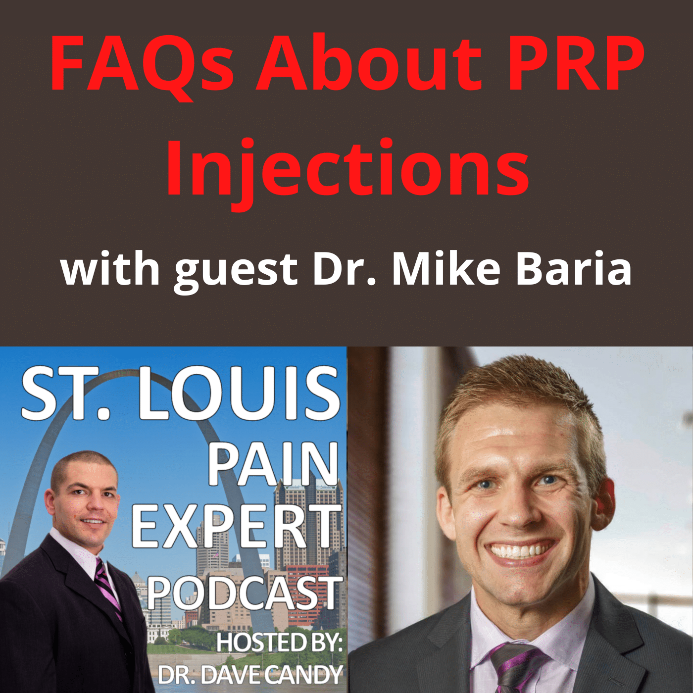 FAQs about PRP Injections with Dr. Mike Baria
