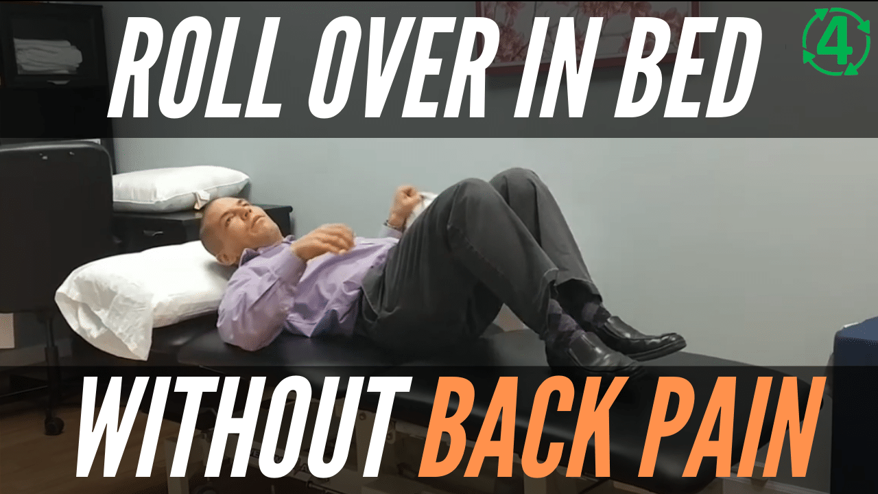 Back Pain Turning Over In Bed? Roll Over In Bed Without Back Pain