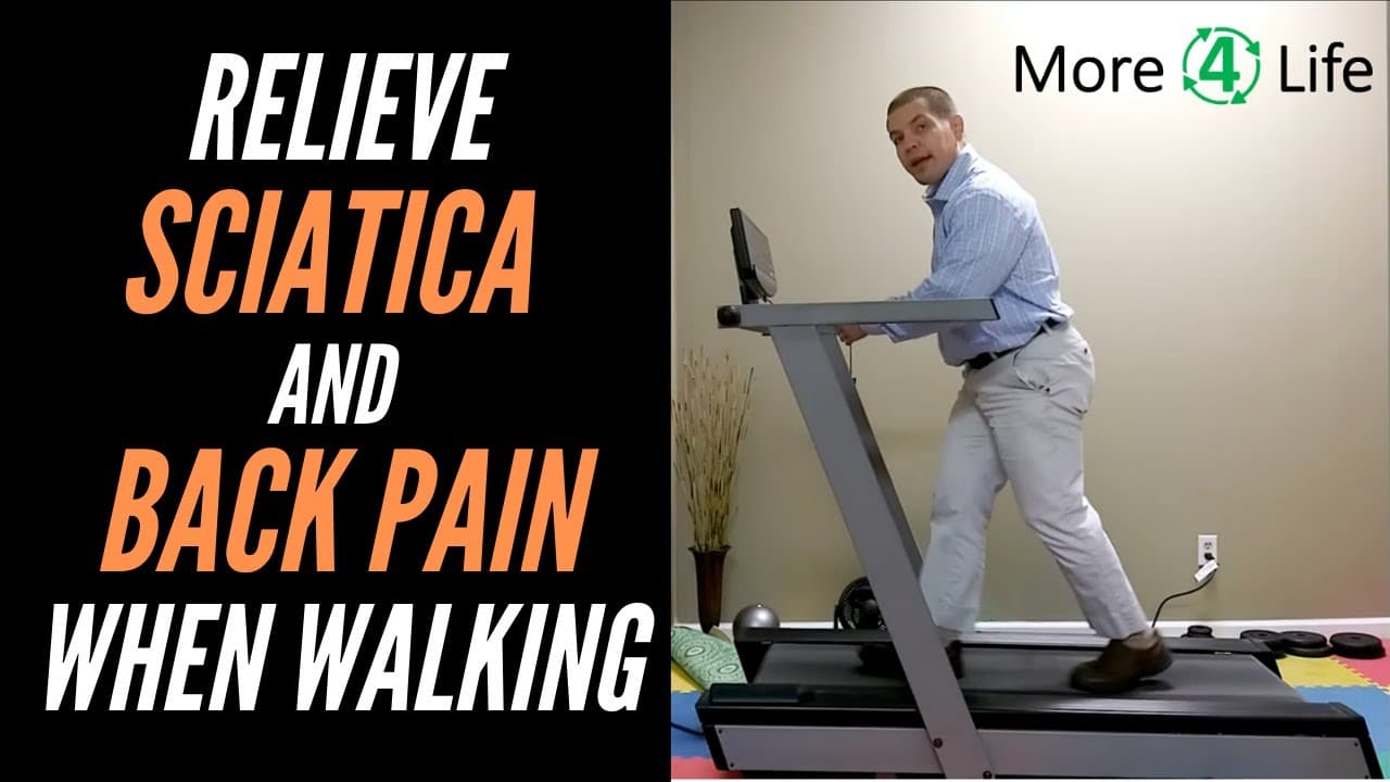 back pain when walking