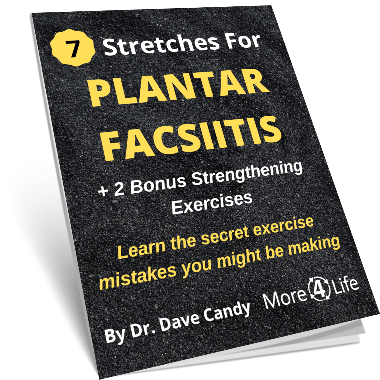 7 Stretches For Plantar Fasciitis PDF Handout