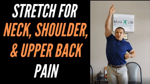 neck pain exercise to relieve neck, shoulder, and upper back pain