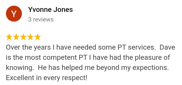Yvonne J.- 5 star google review about More 4 Life Physical Therapy In St. Louis