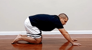 Chlid's pose is a great yoga pose for back pain