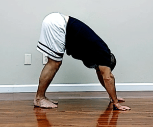 downward facing dog is a great yoga pose to relieve lower back pain