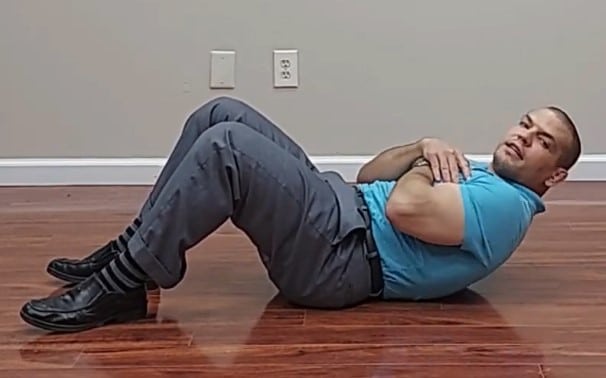 crunches are a great core strengthening exercise for the abdominal muscles