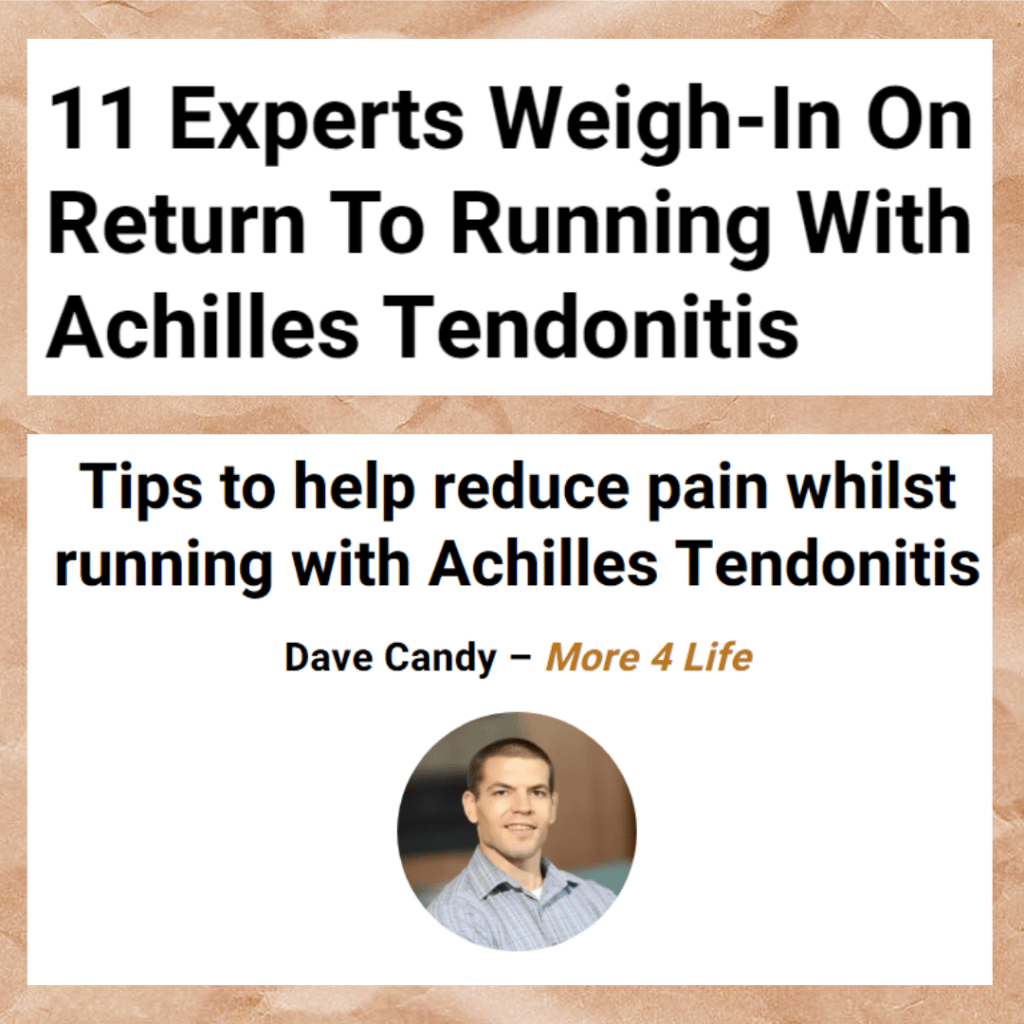 11 Experts WeighIn On Return To Running With Achilles Tendonitis
