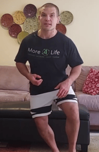 single leg squat strengthening exercise for labral tear in hip