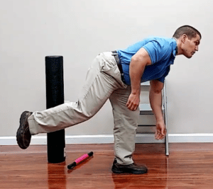 single leg deadlift exercise for hamstring strain