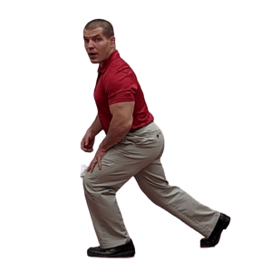 Modified lunges for knee pain: Partial lunges can help if your knee hurts when doing lunges.