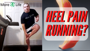 You can exercise with a heel spure, but it's best to avoid high impact exercises such as running at first.