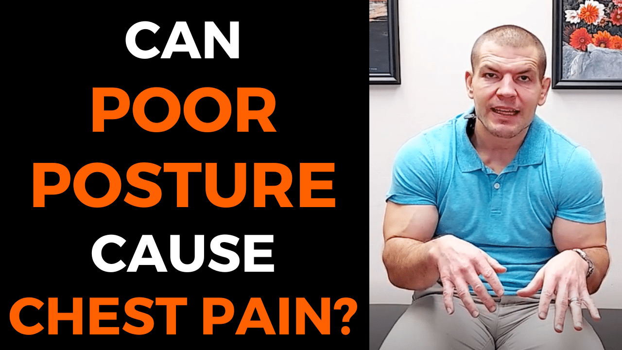 can poor posture cause chest pain