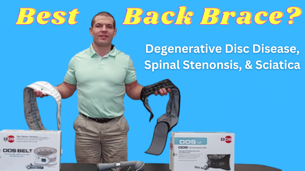 Best Back Brace For Degenerative Disc Disease, Spinal Stenosis, & Sciatica