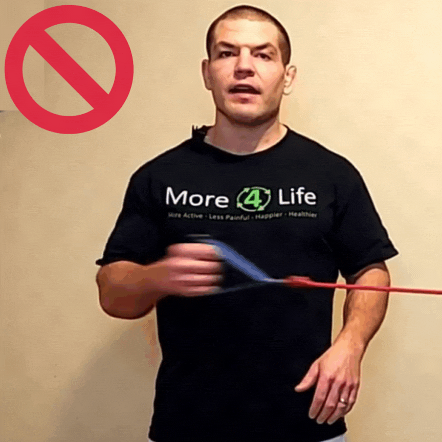 Common Mistake When Performing Exercises For Rotator Cuff Strengthening