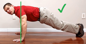 avoid pain in shoulder doing push-ups