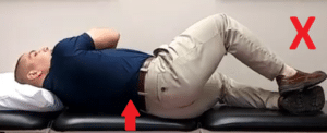 sidelying leg lift exercise wrong