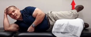 pretzel hip internal rotation exercise for snapping hip syndrome