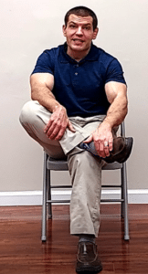 alternative sciatica exercise seated piriformis stretch