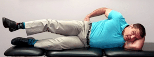 Hip abduction exercise for hip pain caused by weak glutes