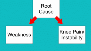 Knee pain - Root cause
