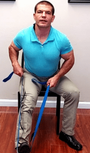 Chair Exercises For Seniors To Improve Flexibility Stretch 9.2 - Hamstring and Calf Stretch