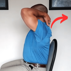 Neck pain exercise - cervicothoracic extension