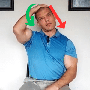Precise neck sidebending exercise