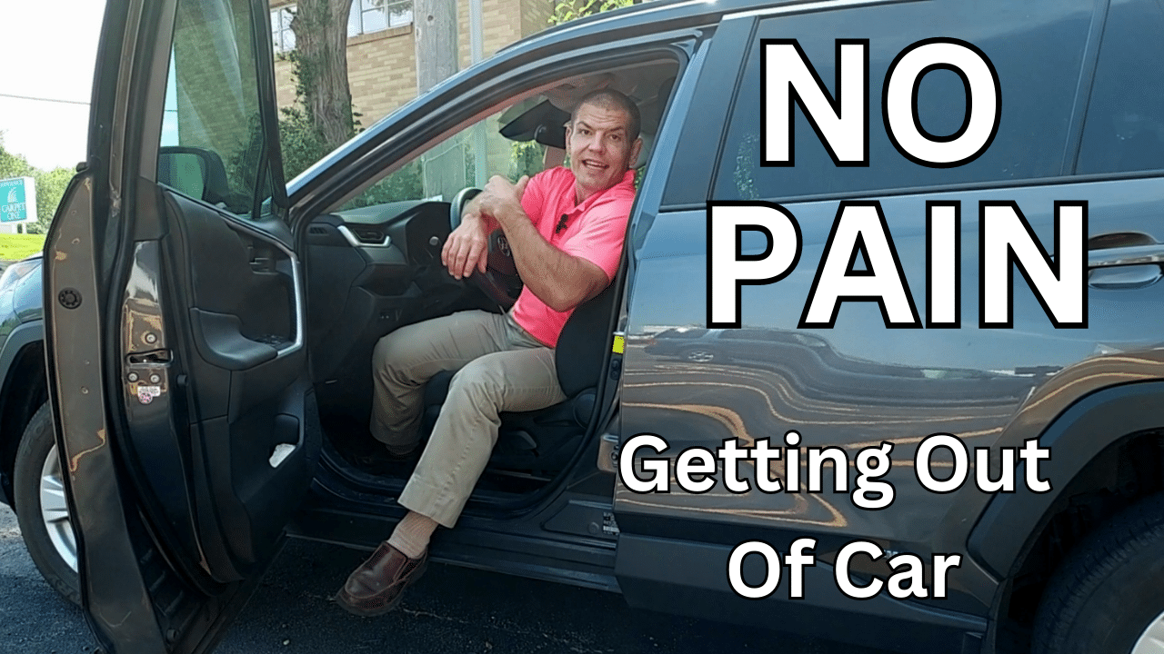 Stop Hip and Back Pain Getting Out Of Car