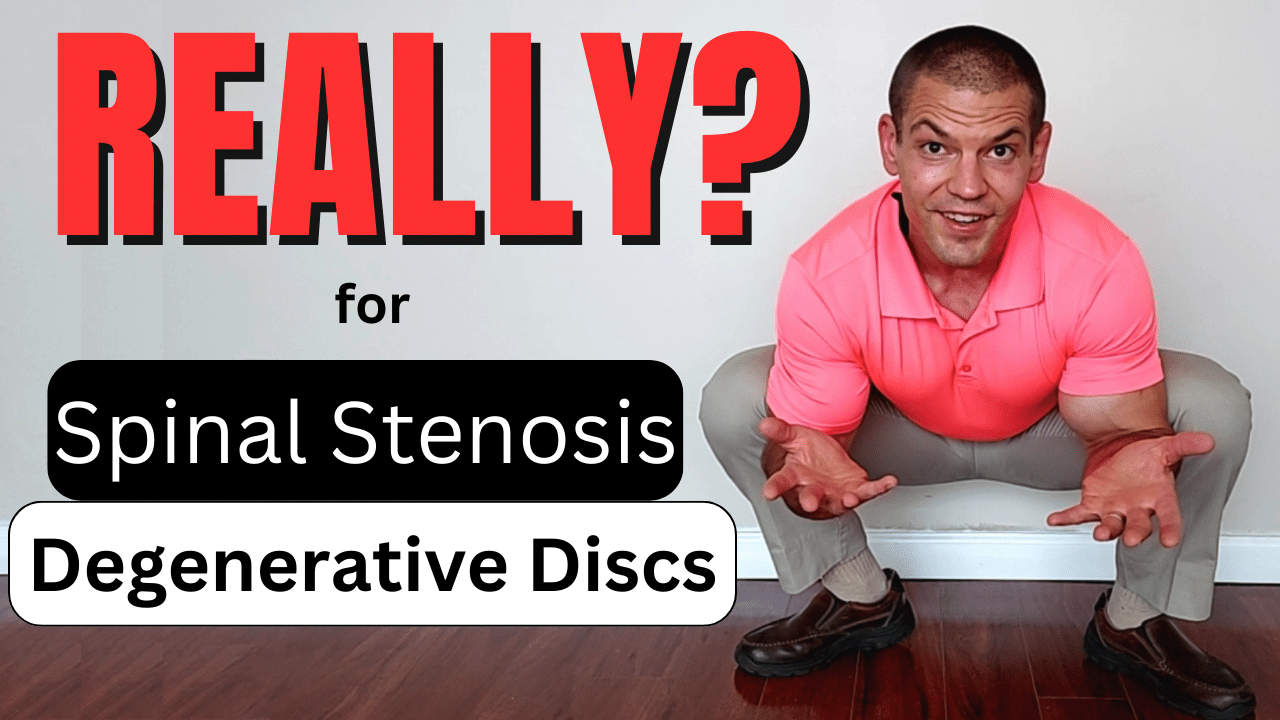 Stretch For Spinal Stenosis and Degenerative Disc Disease