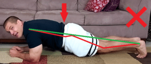 plank lower back pain home exercises incorrect