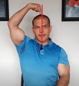 precise rotation neck pain exercise