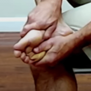 Transverse arch mobilization for ball of foot pain