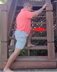 Ankle Dorsiflexion Stretch To Stop Knee Pain Going Down Stairs