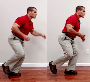 single leg hops for knee pain from IT band syndrome