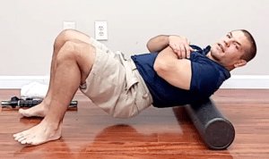 foam rolling thoracic spine