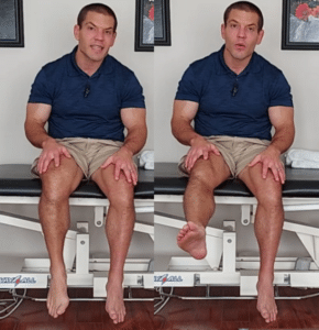 Stiff knee exercise 3