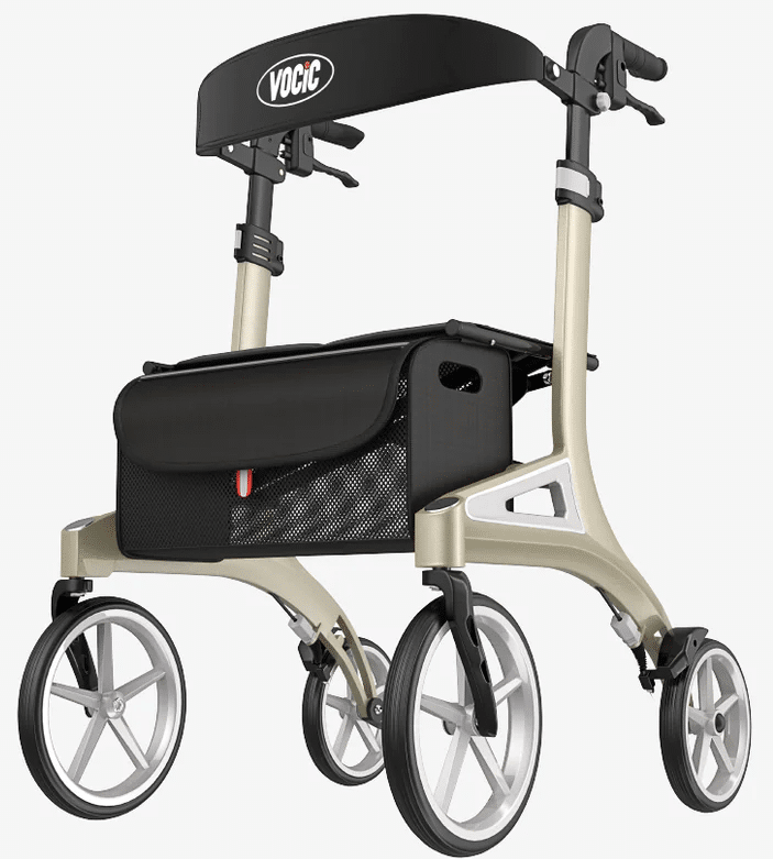 How To Use A Rollator Walker Properly