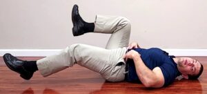 Ab exercise for back pain - single leg extension