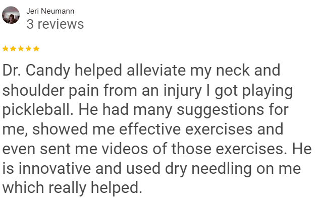 Jeri - Neck and shoulder pain review