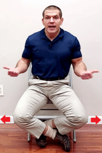 Meralgia Paresthetica exercise for burning in thigh - Step 1