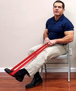 Resistance Band Exercise For Legs - Calves