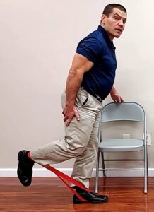 Resistance Band Exercise For Legs - Hamstrings