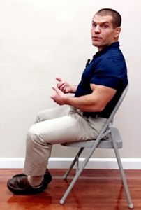 Sitting without burning in thigh (Meralgia Paresthetica)
