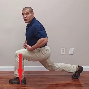split squat lunge hip extension