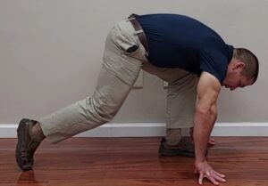 Stand up from the floor without knee arthritis pain