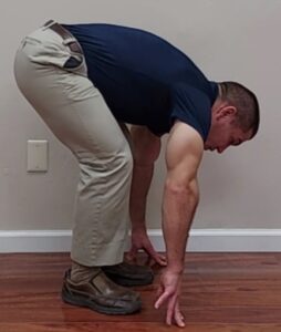 How to get up off floor with bad knees technique 1 step 3